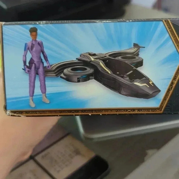 NEW Marvel Black Panther Wakanda Forever Vibranium Blast Sunbird Shuri Figure - Picture 7 of 8